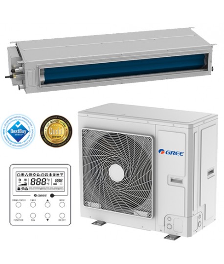 Aer Conditionat Tip Duct Gree R32 U-Match GUD50P/A-T-GUD50W/NhA-T DC Inverter, 18000 BTU